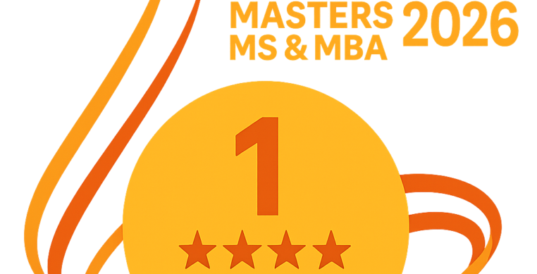 Logo du classement Eduniversal 2026 plaçant le Mastère Manager QSE de TASQ-OM en tête de la catégorie Qualité Sécurité Environnement.